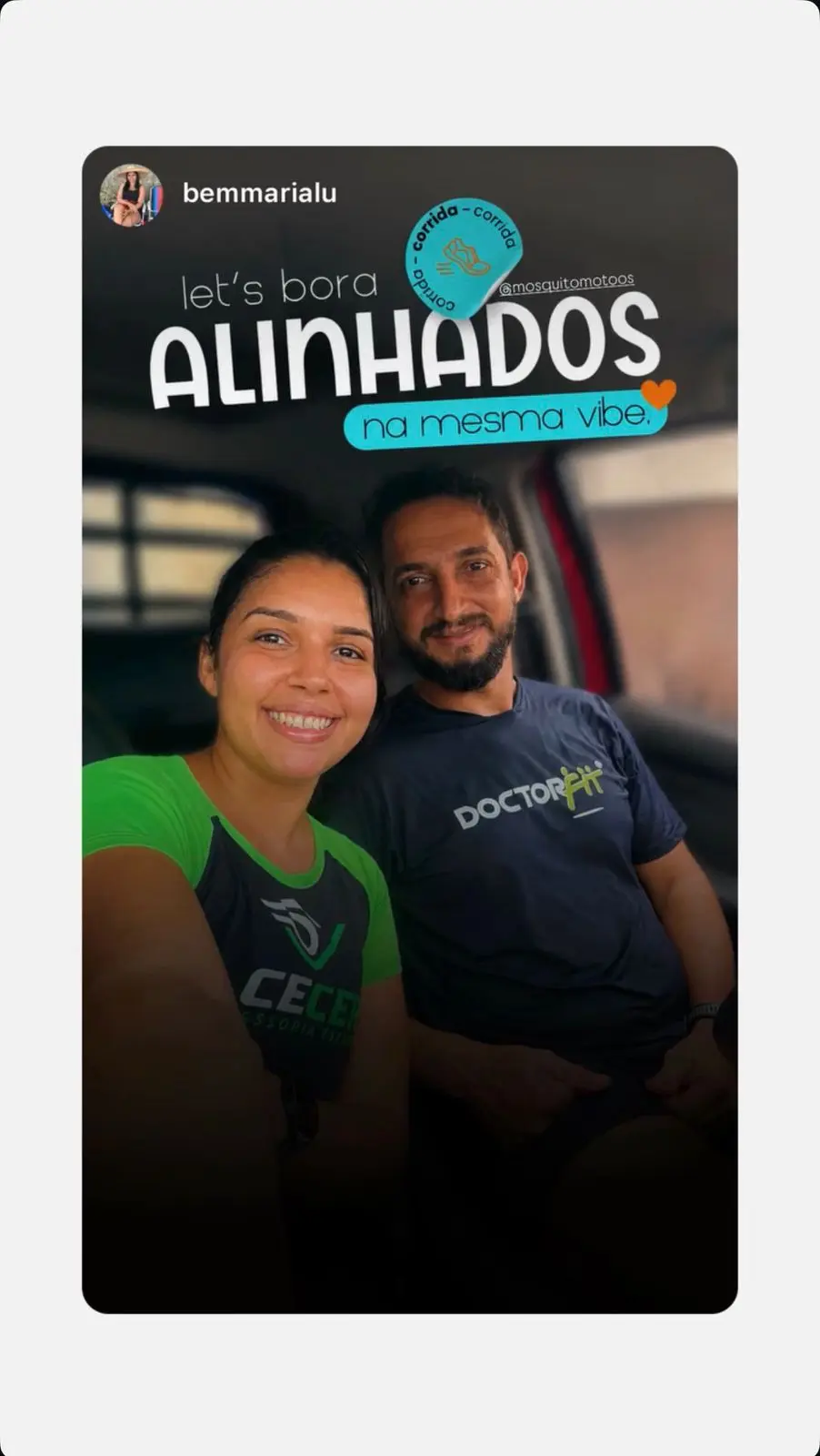 Corredora usando o app 2